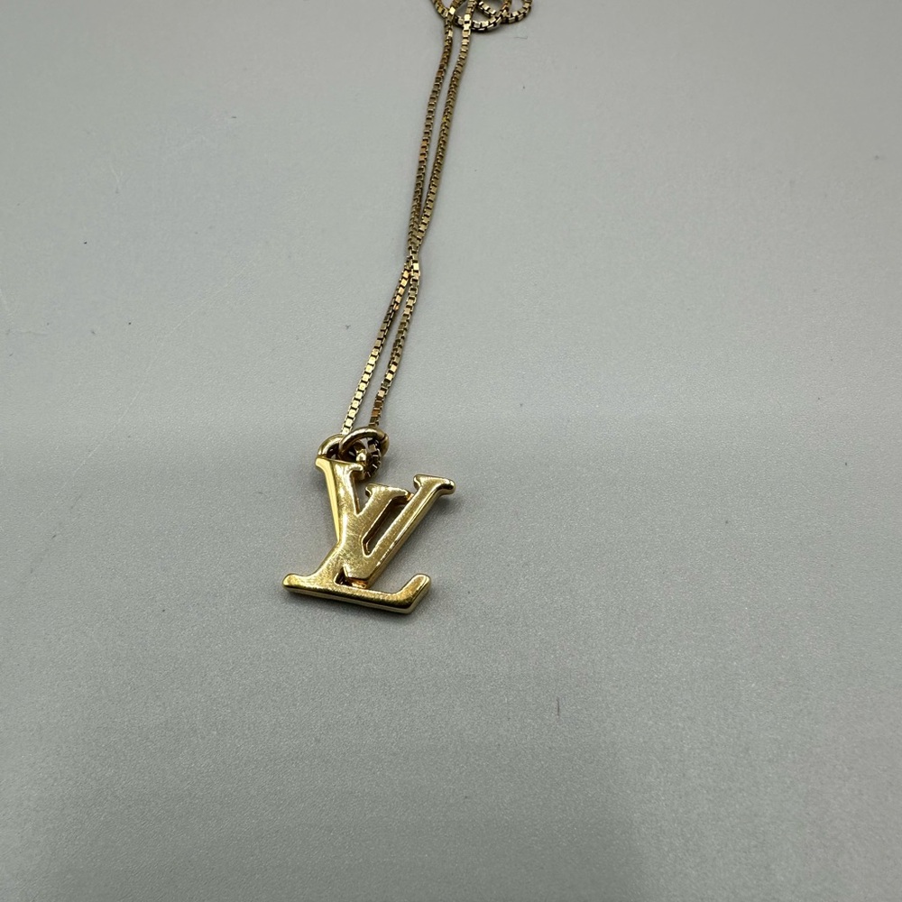 Louis Vuitton upcycled necklace
